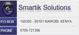 Smartik Solutions Business Card